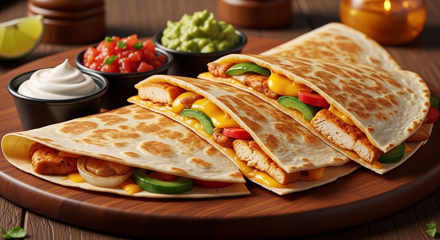 Applebee's Chicken Quesadilla - Appetizers
