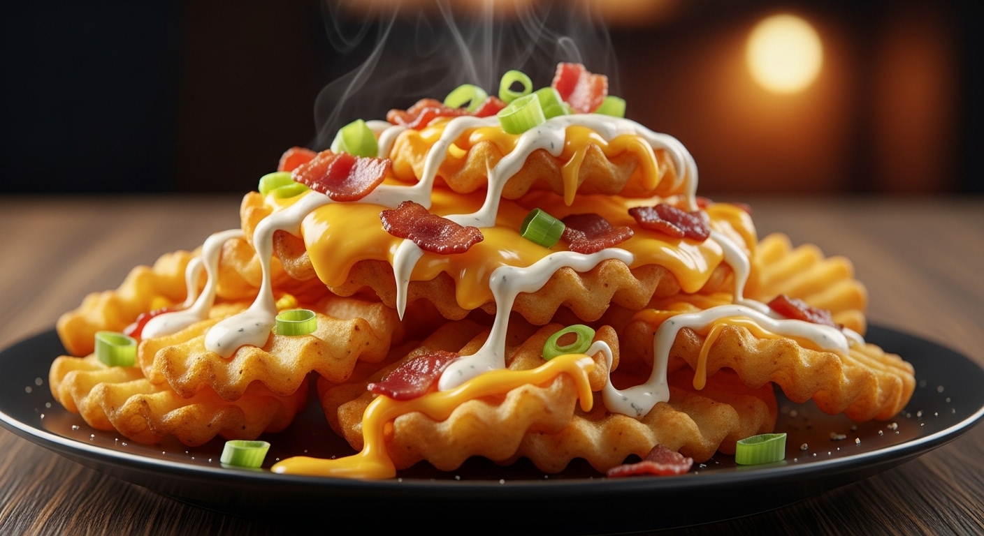 Applebee's Loaded Potato Waves - Appetizers