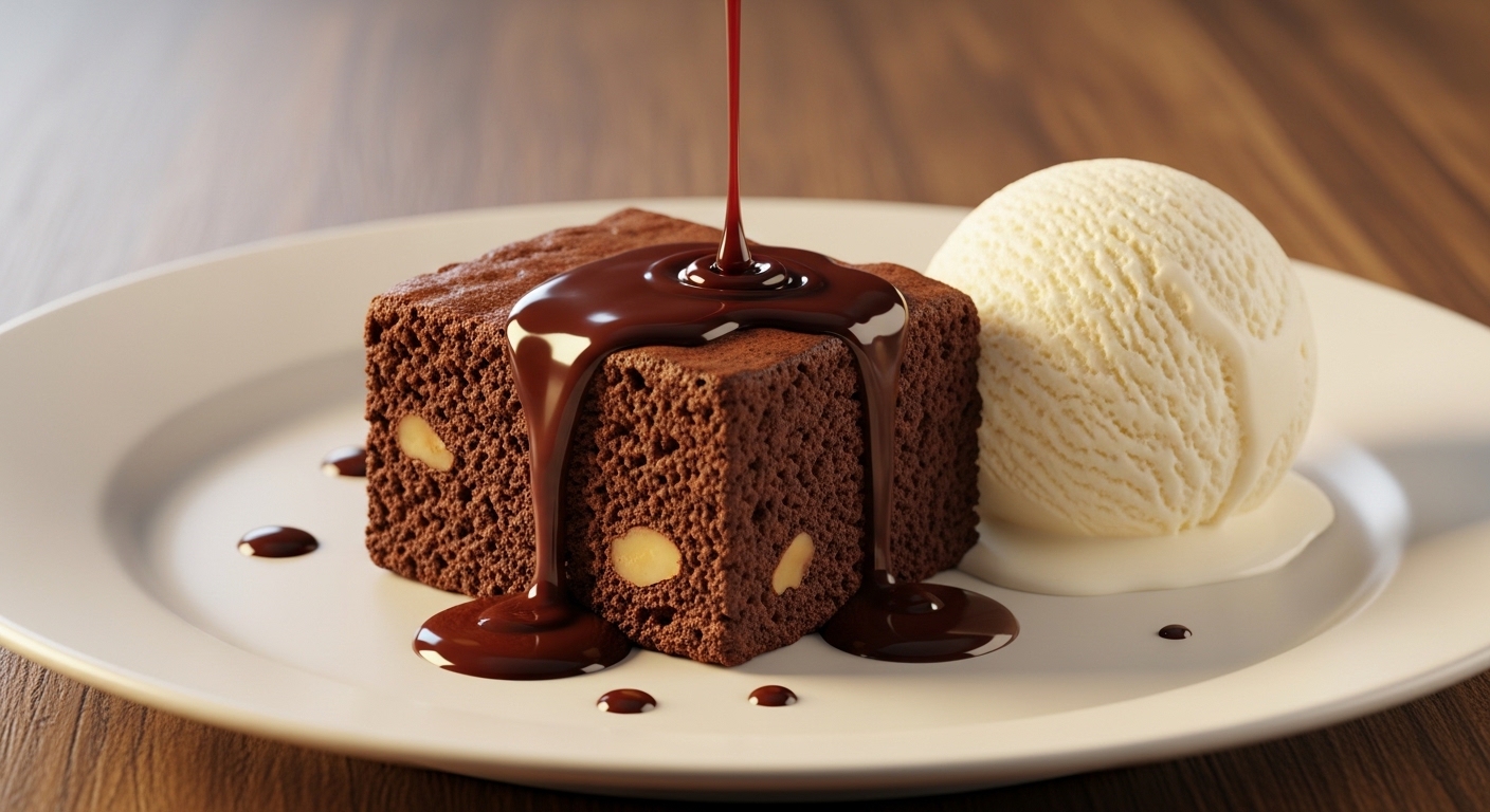 Brownie Bite Applebee's Brownie Bite - Desserts