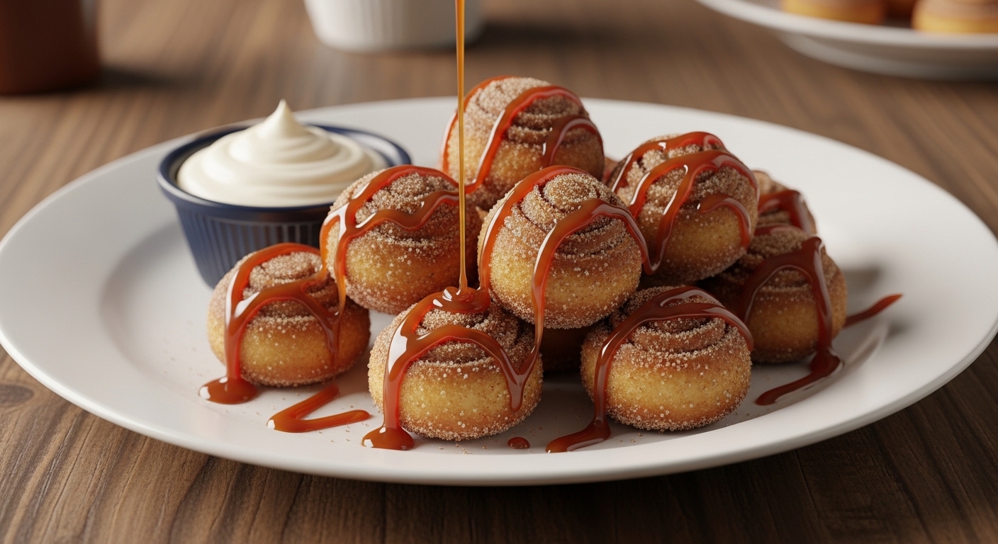 Cinnabon Mini Swirls Applebee's Cinnabon Mini Swirls - Desserts