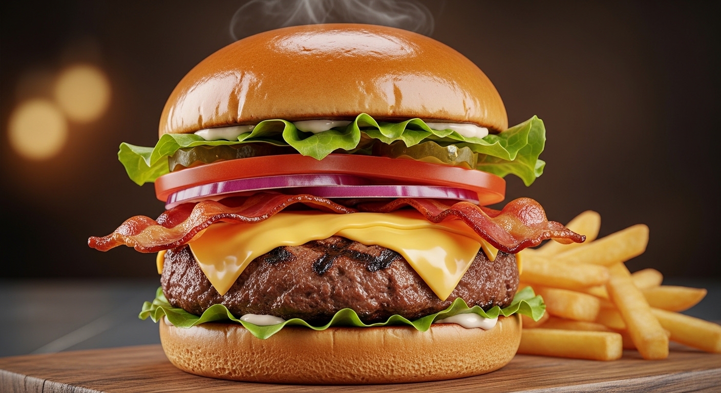 Applebee's Classic Bacon Cheeseburger - Handcrafted Burgers