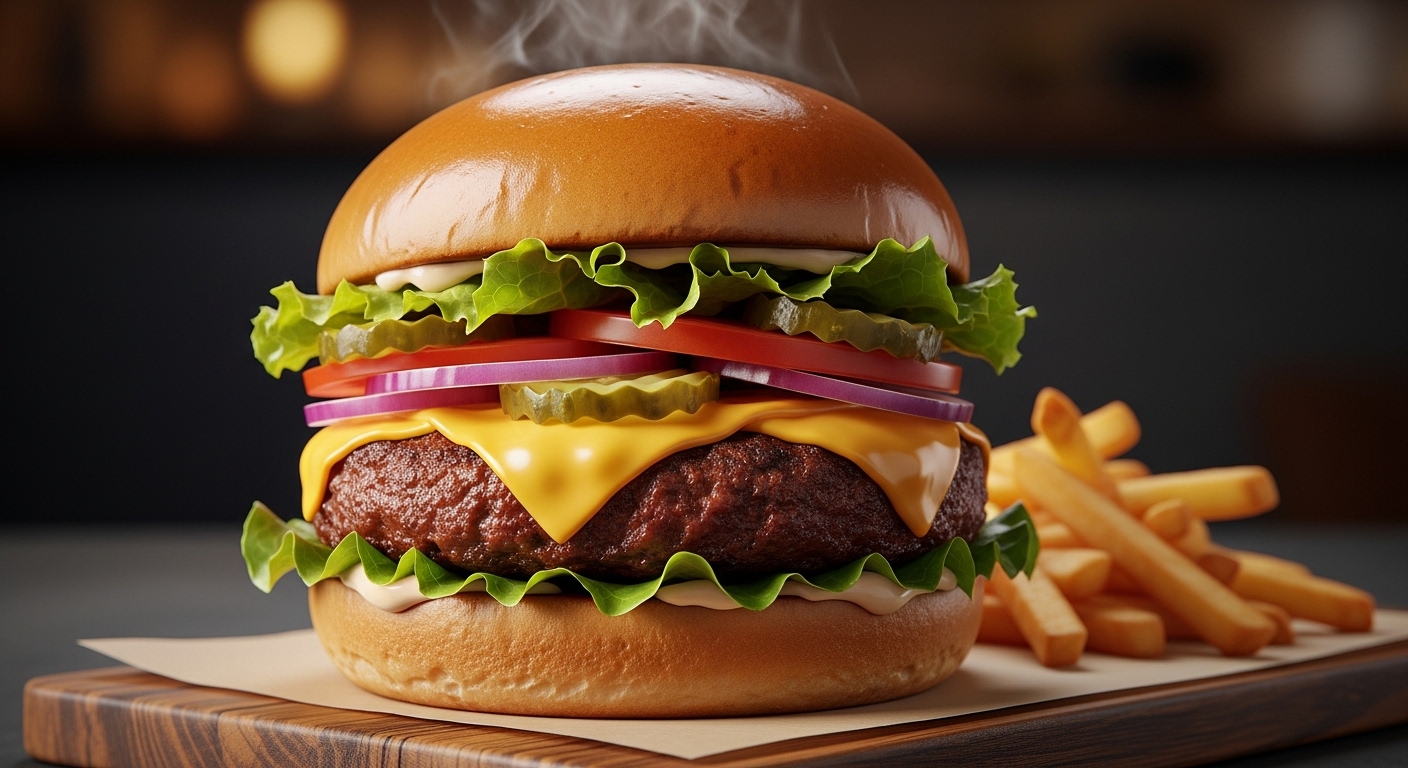 Applebee's Impossible Cheeseburger - Handcrafted Burgers