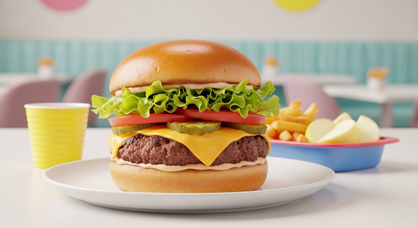 Applebee's Kids Classic Hamburger - Kids Menu