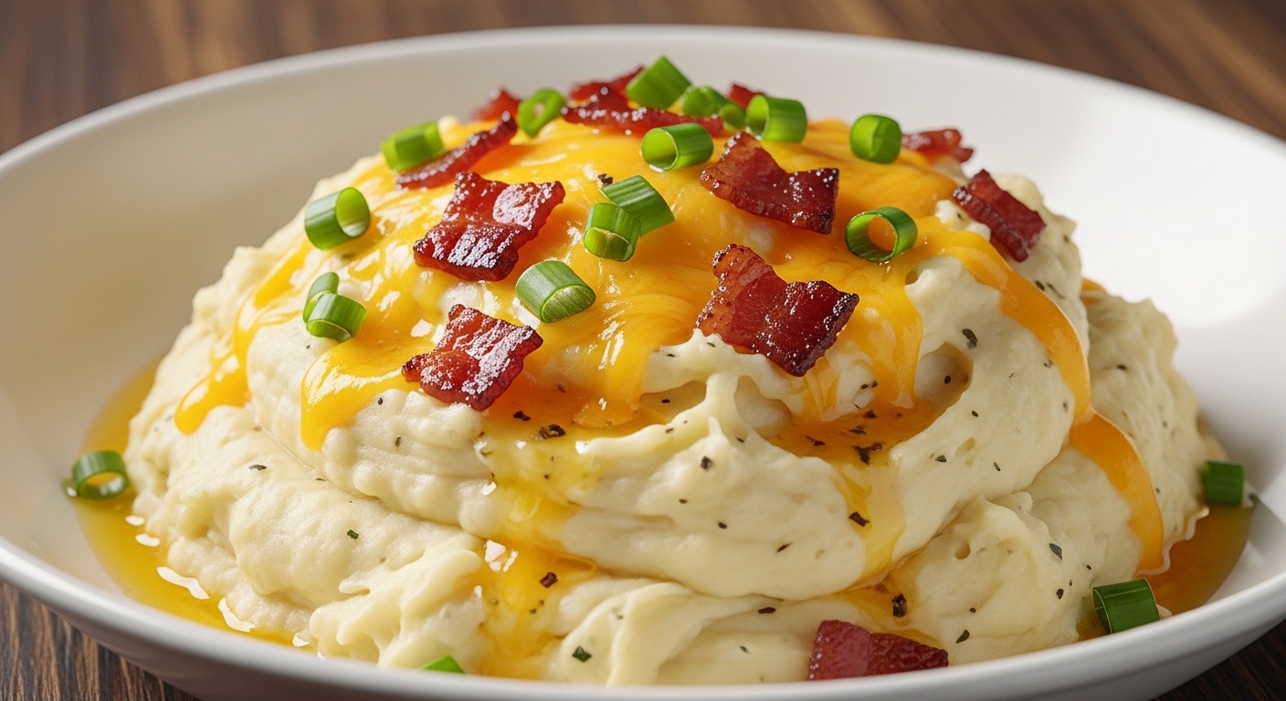 Applebee's Loaded Garlic Mashed Potatoes - Sides