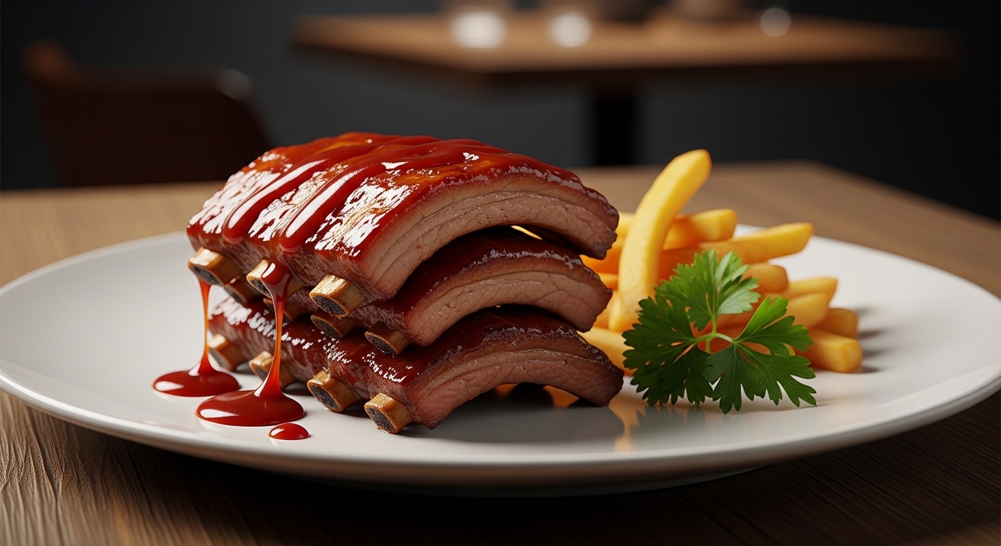 Applebee's Applebee's Riblets Plate - Steaks & Ribs